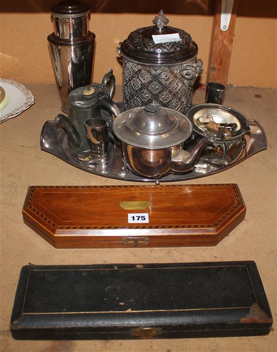 Mixed plated wares